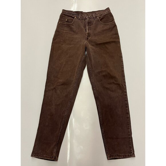 Lee Other - VTG 1990s Lee Jeans Mens 32x30 (31x31 Actual) Leather Patch Brown Made in Canada